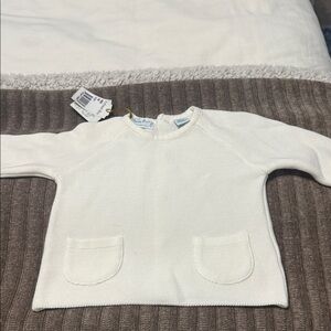 Feltman Bros Ivory Baby Sweater